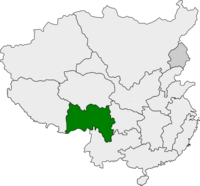 Map of Xikang in China.svg