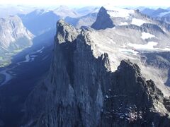 Ash Mountain, one of the tallest peaks of the Korati Mountains in Upper Viet.