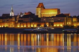 Another photo of Toruń, whose old town is a UNESCO world heritage site.