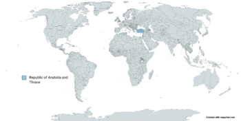 Location of Anatolian Republic