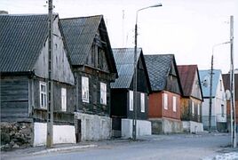 A reconstructed Shtetl in Radziłów, Alytus-Podlachia.