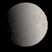 The largest dwarf planet in the Aidus system, Lubof