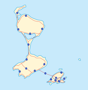 Highways in Placentia.svg