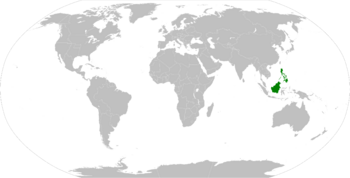 Location of Tondo in Southeast Asia