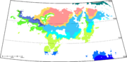 Koeppen-Geiger climate map of Anunia