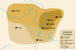 Location of Pueblo